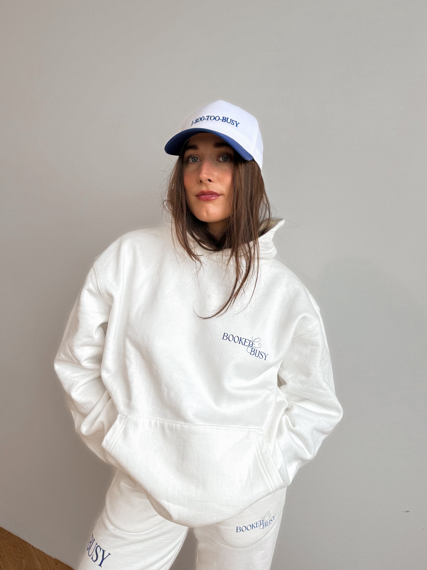 too busy oversized hoodie