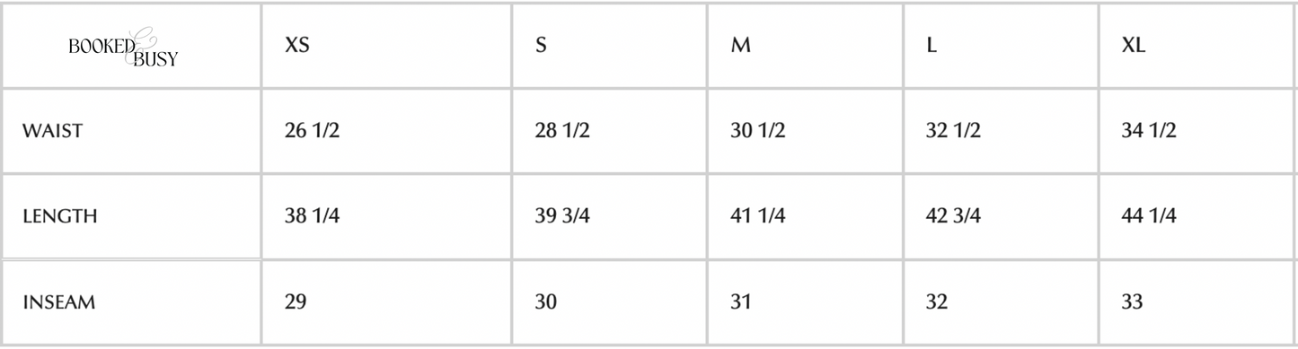 too busy oversized sweatpants